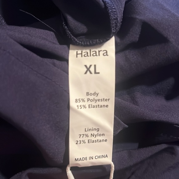 Halara Backless Racerback Side Pocket High Low Flowy Midi Quick Dry Casual Dress - Picture 7 of 9